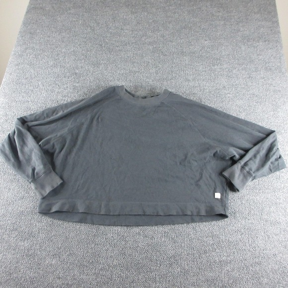 Vuori Tops - Vuori Sweatshirt Womens 3XL Gray Oversized Raglan Long Sleeve Pullover Jersey